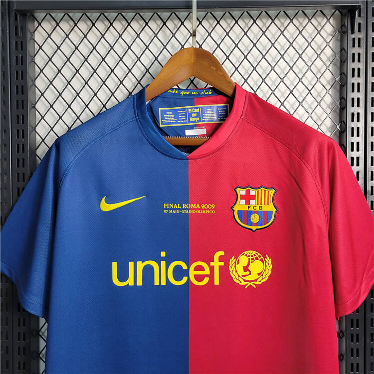 0809 Barcelona Retro Home Finals Version Shirt - Official Replica 185