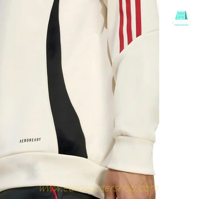 2025-2026 Liverpool Track Hoody (White)