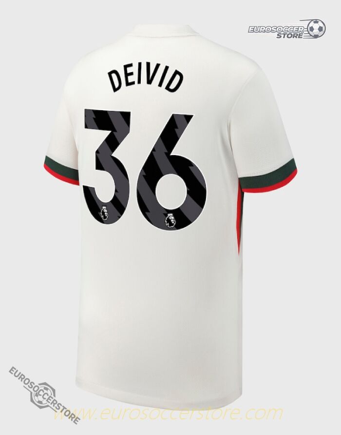 Chelsea 25-26 Season Away Jersey - DEIVID #36