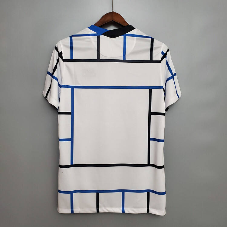Inter Milan 20-21 Away White Soccer Jersey Football Shirt - Official