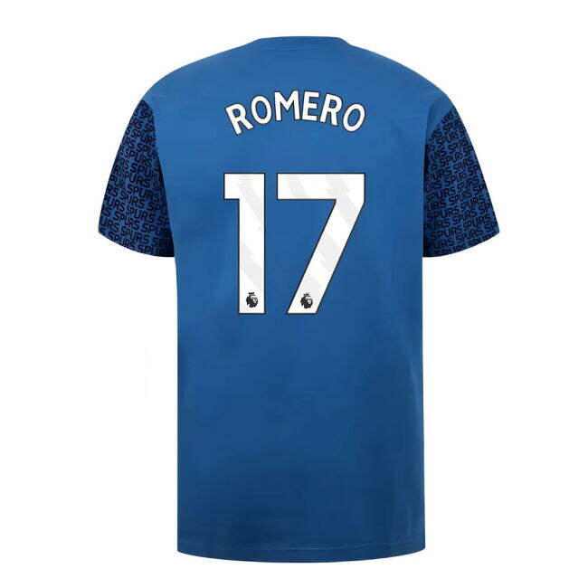 Spurs Romero #17 Top Tier Replica Modern Style Fan Jersey