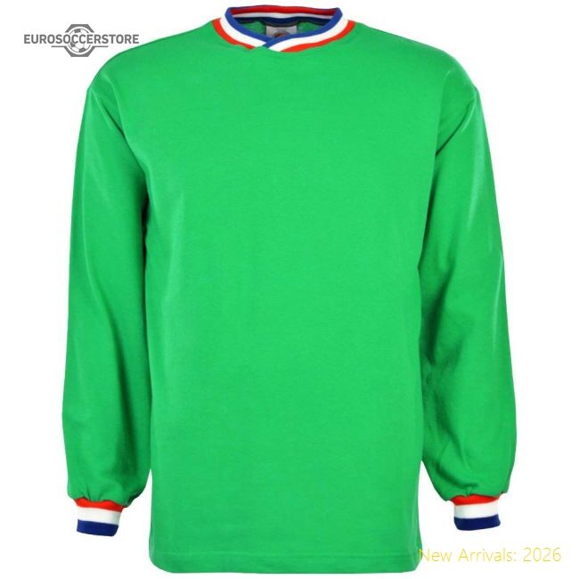 Genuine Premium St Etienne Long Sleeve Retro Football Shirt