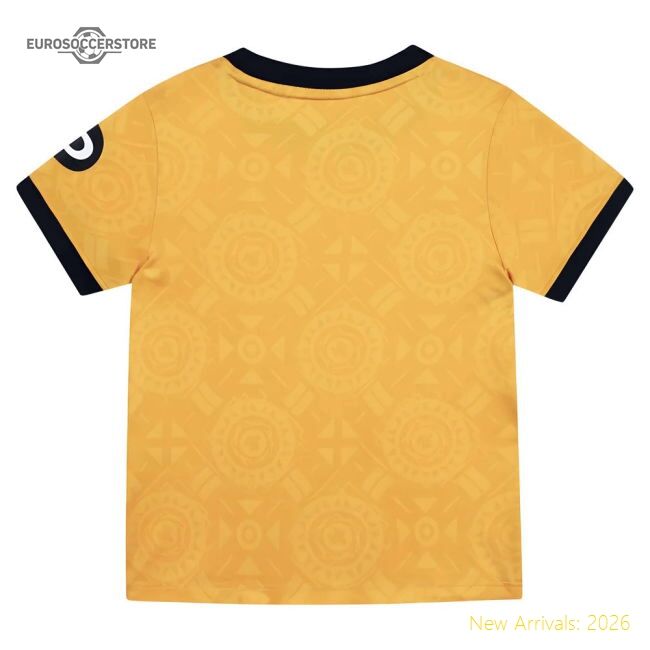Official 2025-2026 Wolves Home Infant Kit (arokodare 14) - Premium