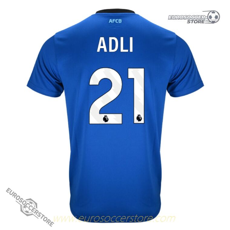 AFC Bournemouth's 2025-26 Season Away Jersey with ADLI 21 Printing