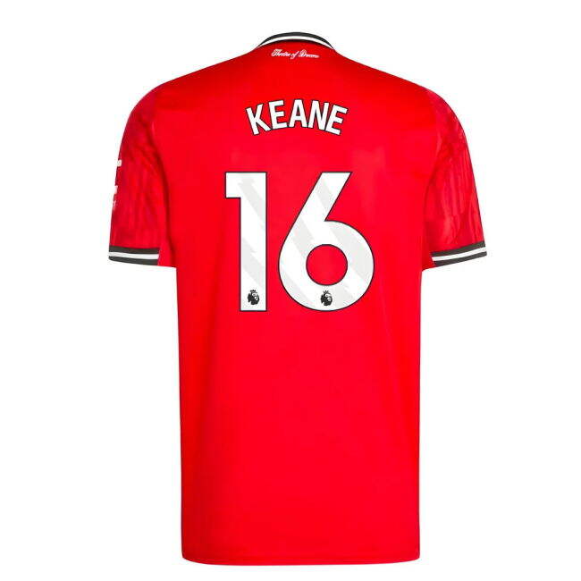 soccer jersey 2025-2026 Man Utd Home Shirt (Keane 16)