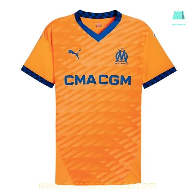 2024-2025 Marseille Third Authentic Shirt