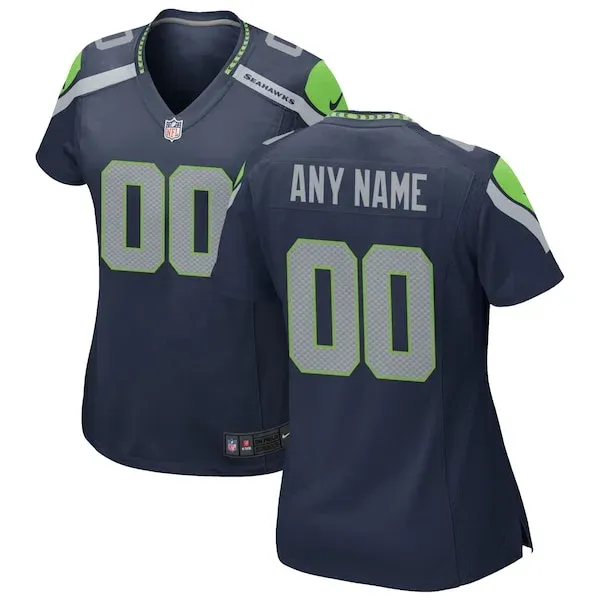 Performance Seattle Seahawks Game Jersey - Premium Navy NFL Fan Jer...