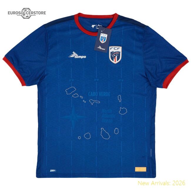 Premium Cape Verde 20242025 Home Shirt () Retro Retro Contemporary