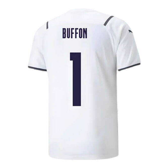 Minimalist 2021-2022 Italy Away Shirt (BUFFON 1) Fashionable