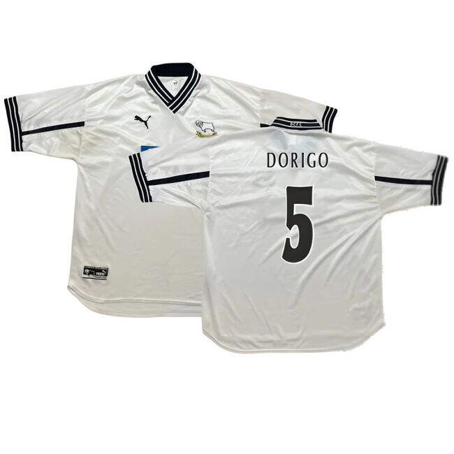Derby County 1999-00 Home Shirt ((Very Good) XXL) (Dorigo 5)