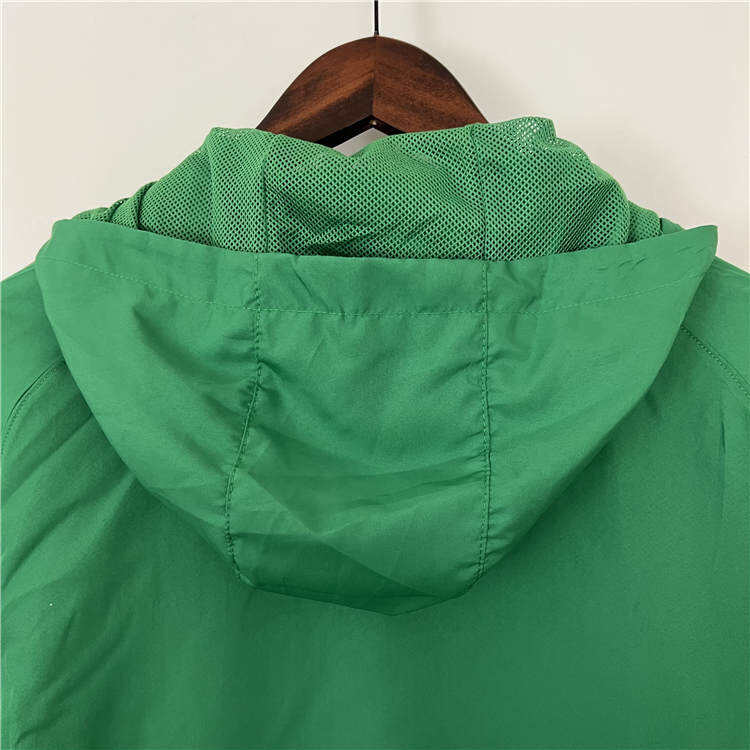 High Quality Advanced Fabric 2023 MEXICO GREEN WINDBREAKER JACKET