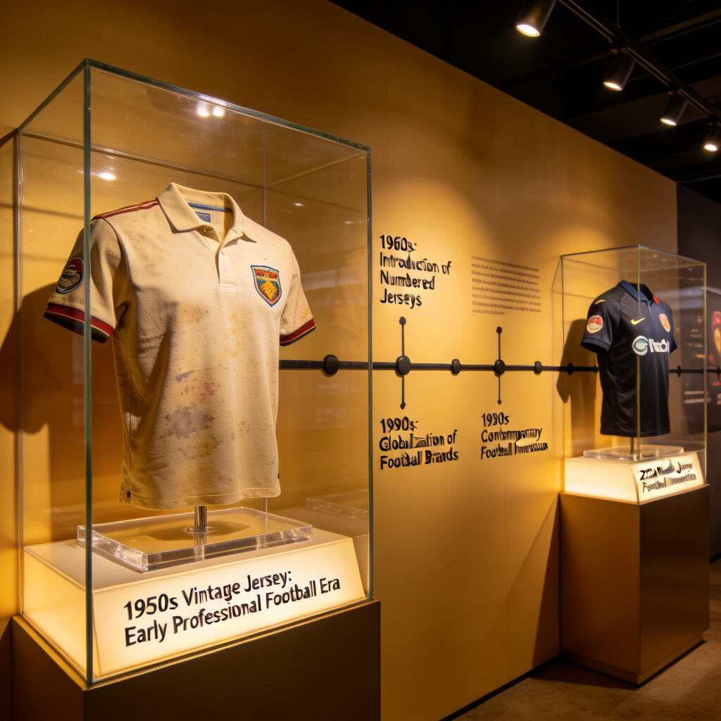 Football Jerseys as Historical Relics: A Cultural Heritage Across Eras