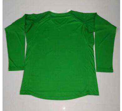 Premium Quality AC Milan Goalkeeper 201718 Green LS Soccer Jersey