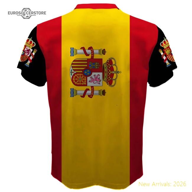 2024-2025 Spain Home Jersey - Long-Lasting Match Style Game-Ready