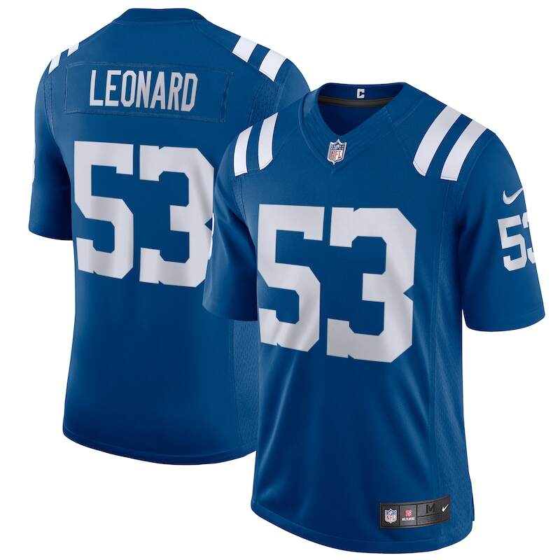 None Shaquille Leonard IND Colts Official Limited Edition Game Day Wea