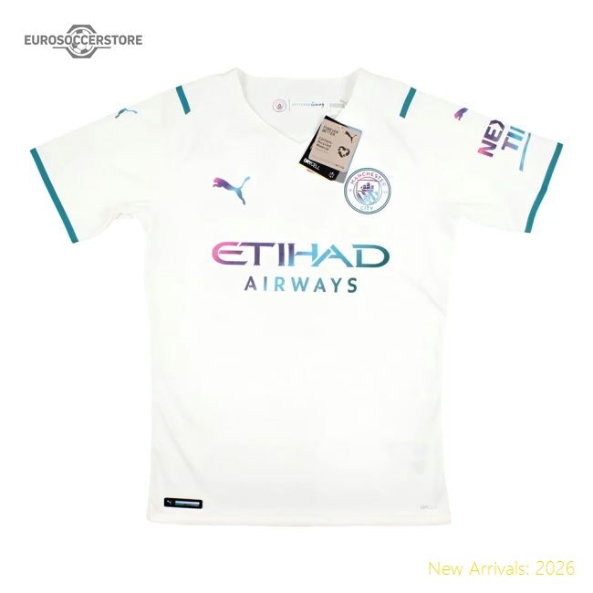 Official 2021-2022 Manchester City Away Promo Jersey (no Sponsor)