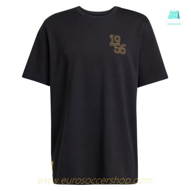 2024-2025 Real Madrid UCL Heavy Cotton Tee (Black)