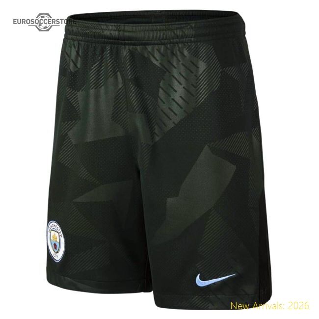 Premium 2017-2018 Man City Third Nike Football Shorts (kids)