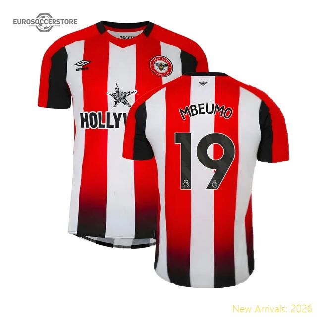 Luxury 2023-2024 Brentford Home Shirt (mbeumo 19) - Fantastic Value