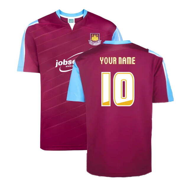West Ham Home High-Quality - Match Jersey Fashionable Your Name A#742