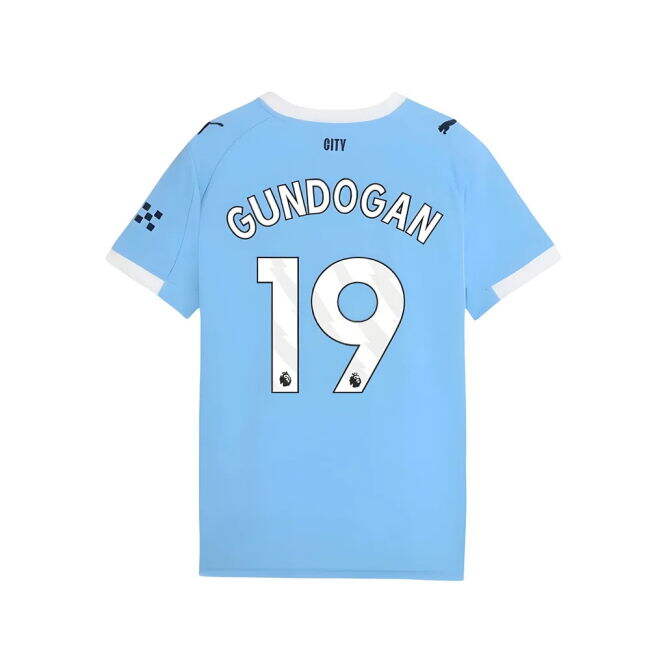 Man City Senior Team Top Tier Home Player Jersey (Kids) (3)