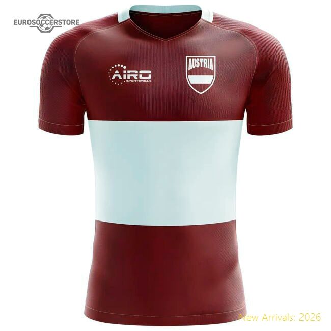 Austria 2025-2026 Premium Regular Shirt - Modern Temperature-control