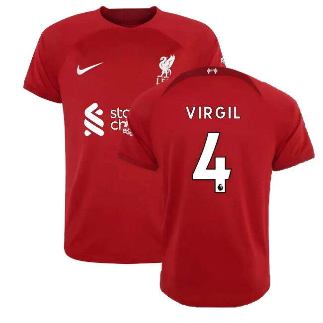 2022-2023 Liverpool Home Quick-Dry Discounted Vintage Jersey VIRG#831