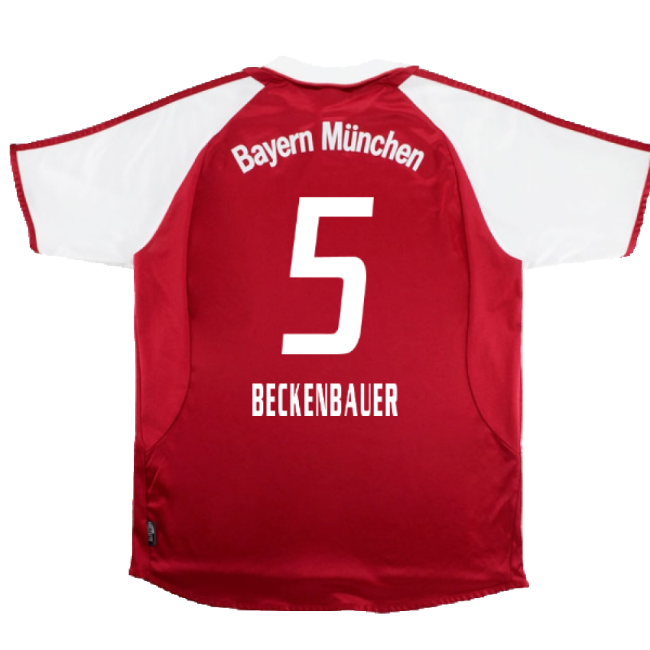 Bayern Munich 2003-04 Home Shirt ((Excellent) XL) (Beckenbauer 5)