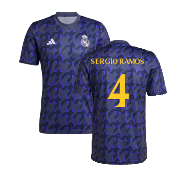 Shirt for Real Madrid Pre-Match 2023-2024 (Adult