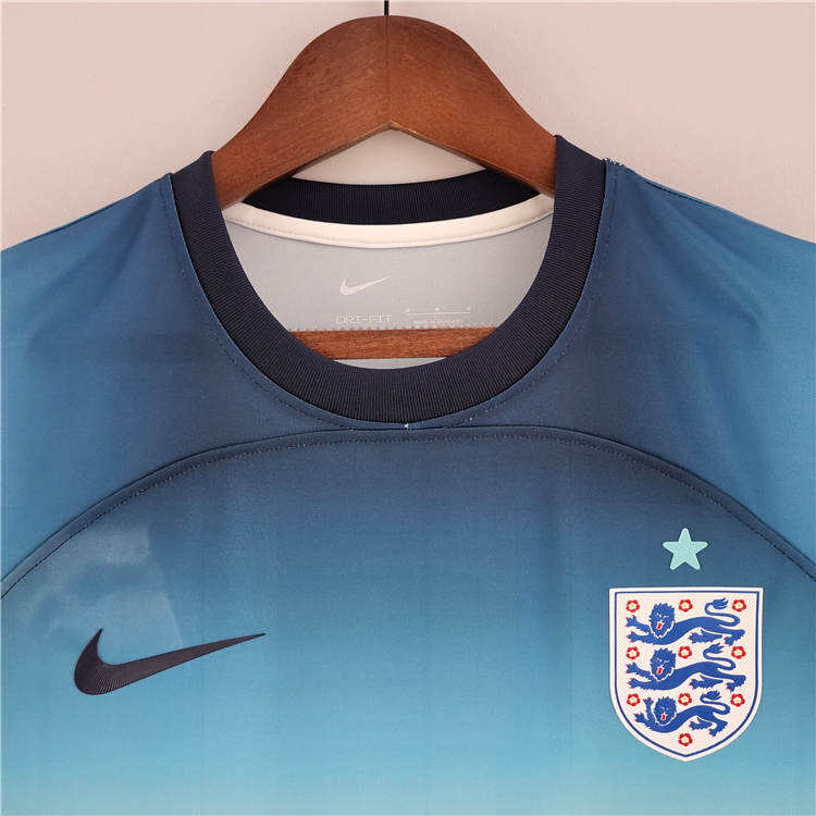 World Cup 2022 England Blue Training Shirt - World Cup Collection