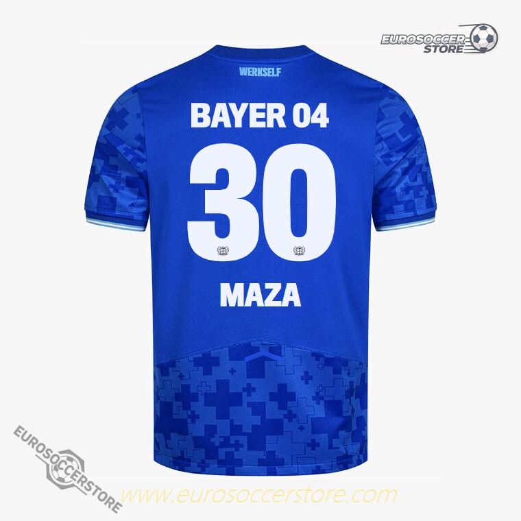 Bayer 04 Leverkusen MAZA 30 Third Football Jersey for the 25-26 Season
