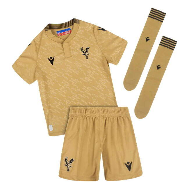 2025-2026 Crystal Palace Third Little Kids Infant Kit (Mateta 14)