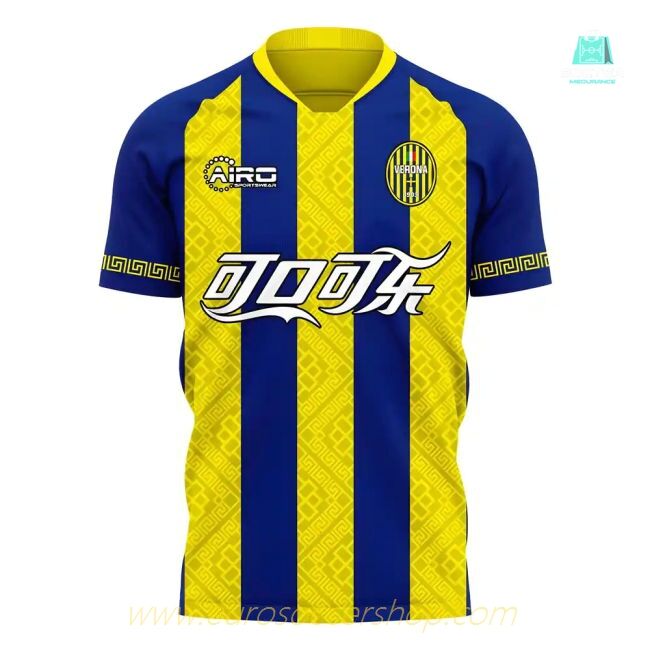 Hellas Verona 2025-2026 Home Concept Football Kit (Airo) - Womens