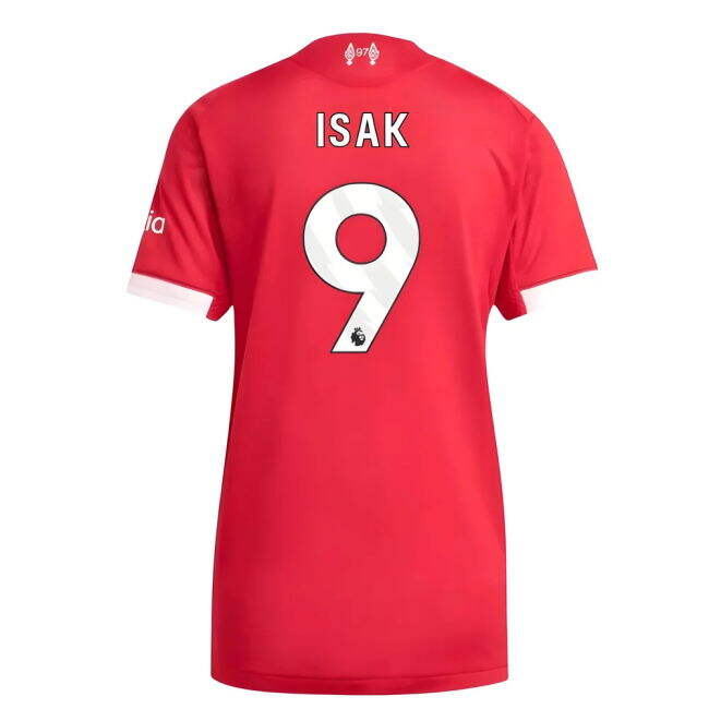 Professional Liverpool Isak 9 2025 2025-2026 Liverpool Authentic Ho...