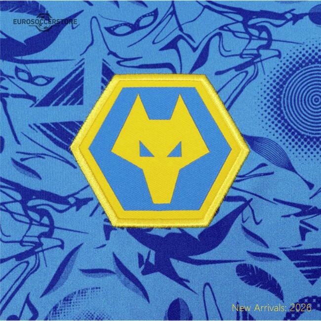 Authentic 2025-2026 Wolves Long Sleeve Third Shirt - Premium Quality