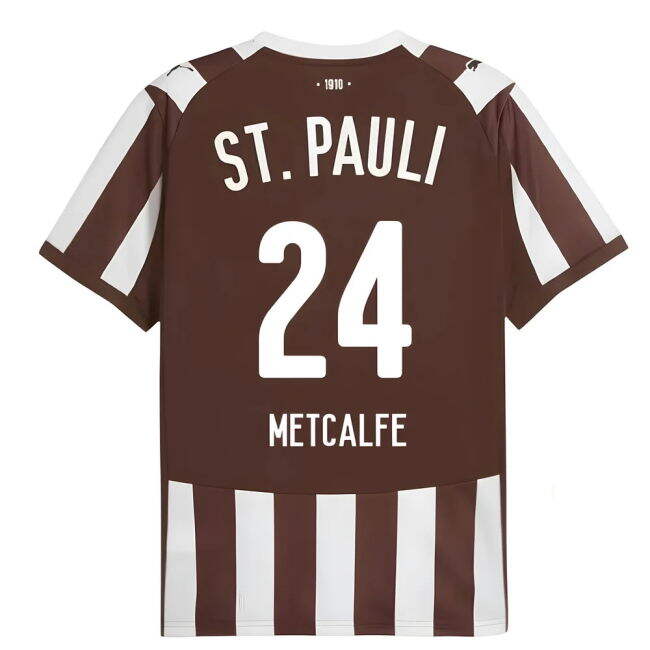 Home Shirt for St Pauli 2025-2026 (Unisex