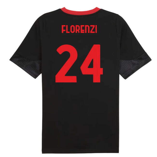 2025-2026 AC Milan Training Fashionable Jersey (Black) Antibacterial