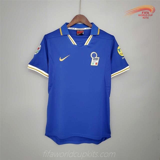 Italy 1996 vintage Home Soccer Jersey