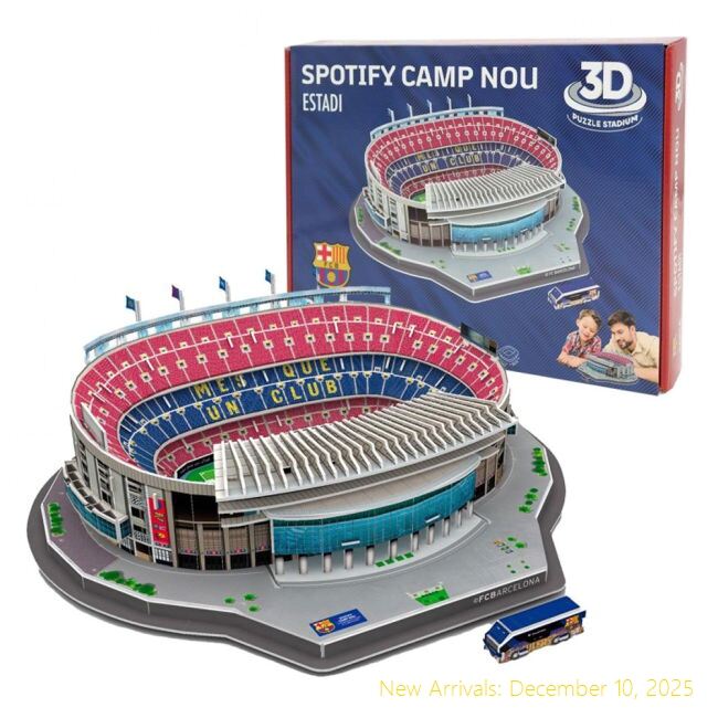 High-Quality Barca FC Barcelona 3D Stadium Puzzle - Competitive Price