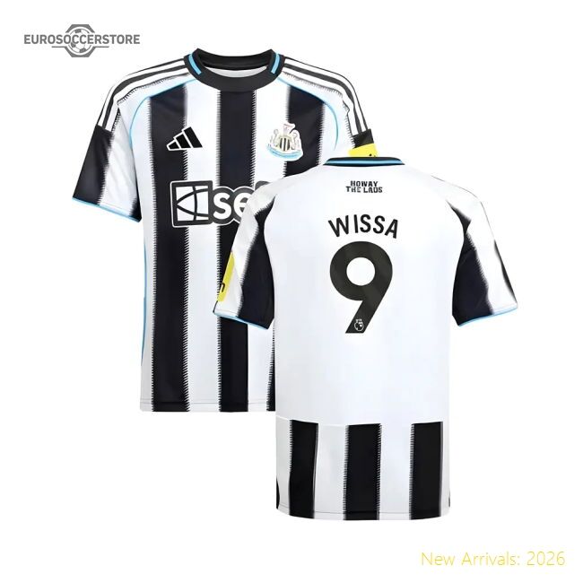 Premium 2025-2026 Newcastle Home Shirt (kids) (wissa 9) - Premium