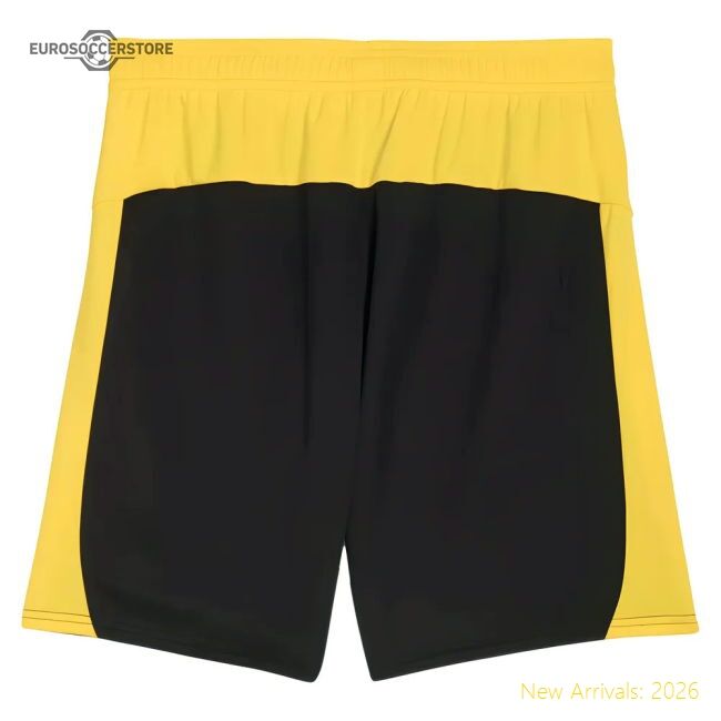 Premium 2025-2026 Borussia Dortmund Home Athletic Shorts (black)