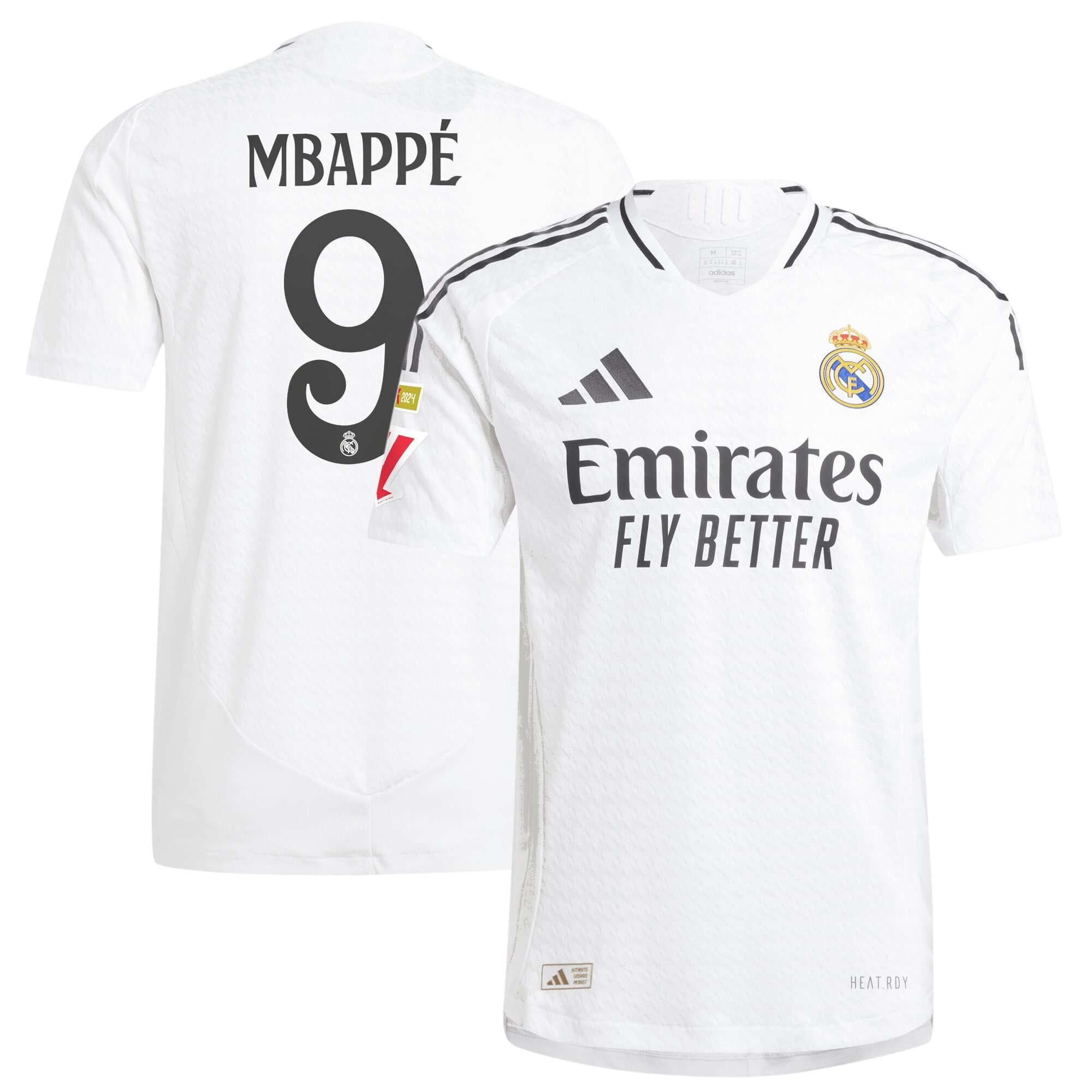 Real Madrid Men's 2024 Breathable Authentic - Official Merchandise -