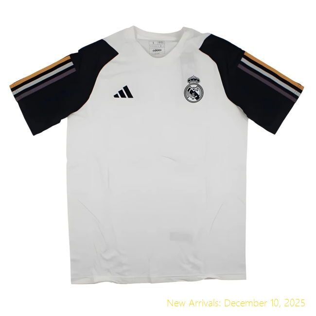 Top Grade 2023-2024 RM Real Madrid Core Tee (White) - Economical