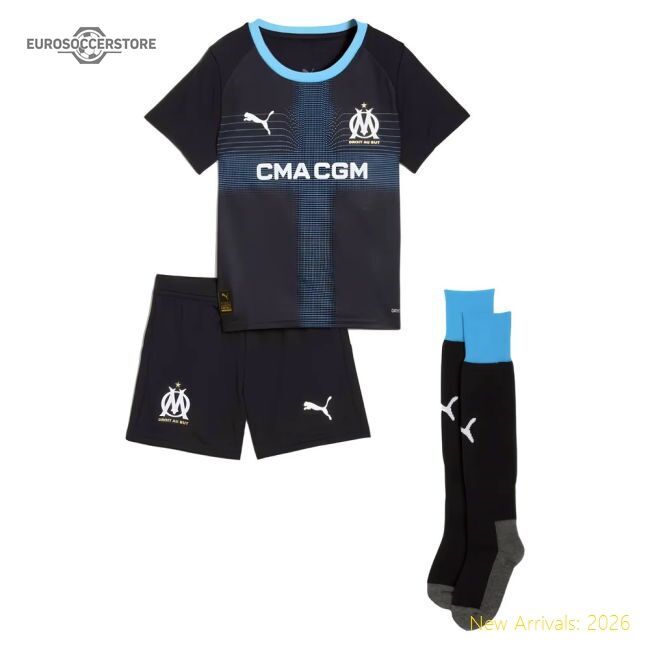 Premium 2025-2026 Marseille Away Mini Kit (Cornelius 13)