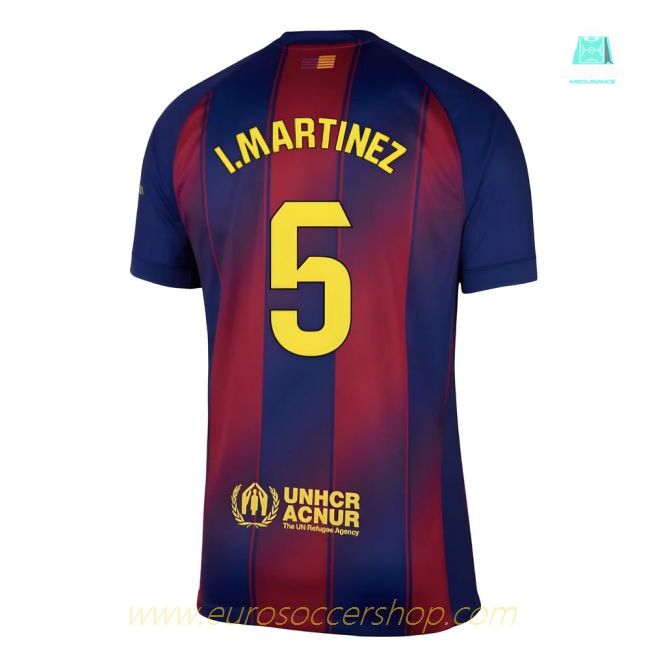 2025-2026 Barcelona Home Shirt (I.Martinez 5)