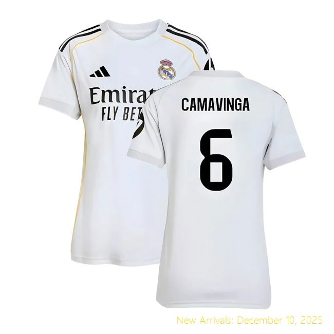 Official Real Madrid 2025-2026 Home - Atletico Madrid - Football