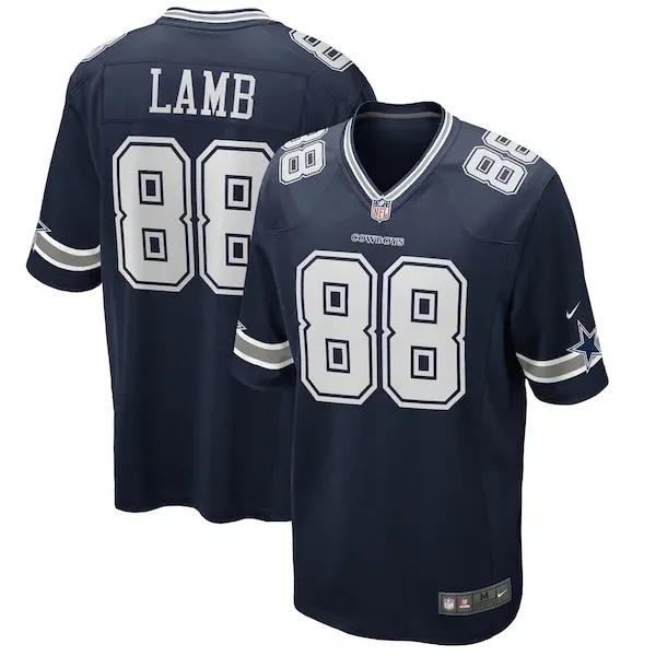 Dallas Cowboys Game NFL Jersey - Navy | Top-Grade Football Apparel