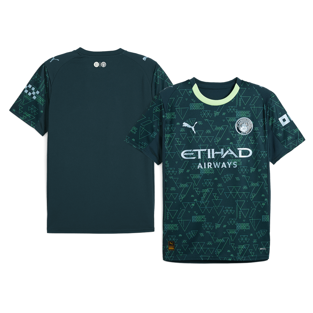 Manchester City Fourth Away Soccer Jersey 2025/26