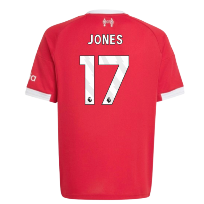 Liverpool Authentic 2025-2026 Liverpool Home Shirt (Kids Size) (Jon...