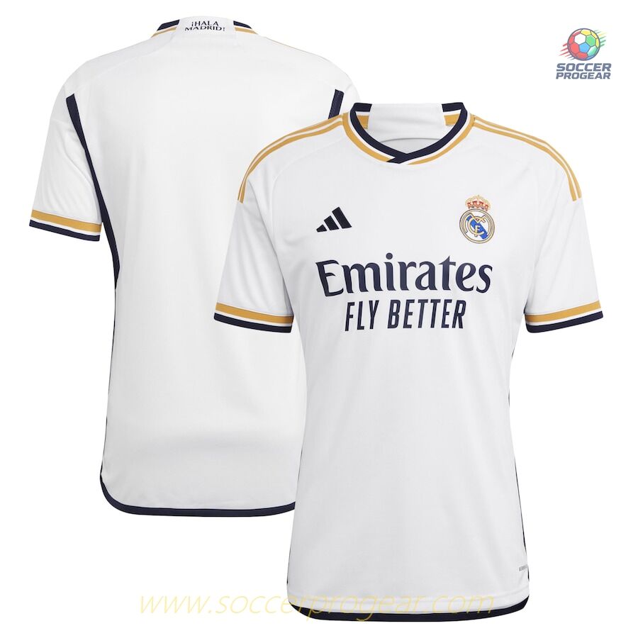 Real Madrid Home Team Football Jersey 2023 2024